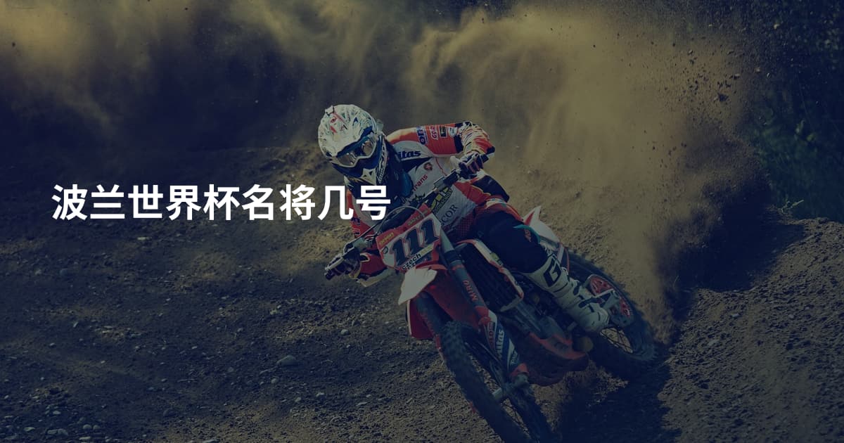 波兰世界杯名将几号