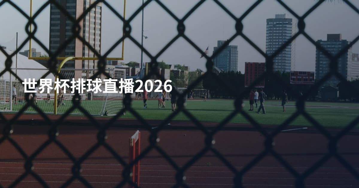 世界杯排球直播2026