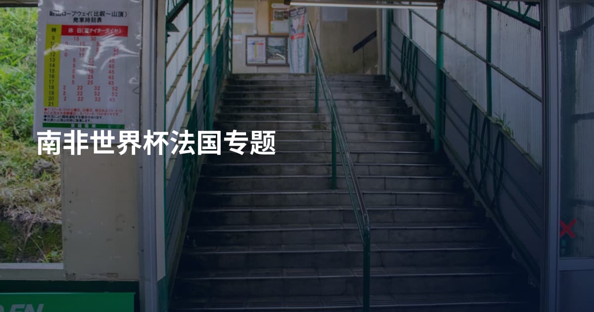 南非世界杯法国专题