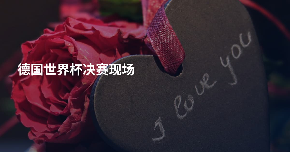 德国世界杯决赛现场
