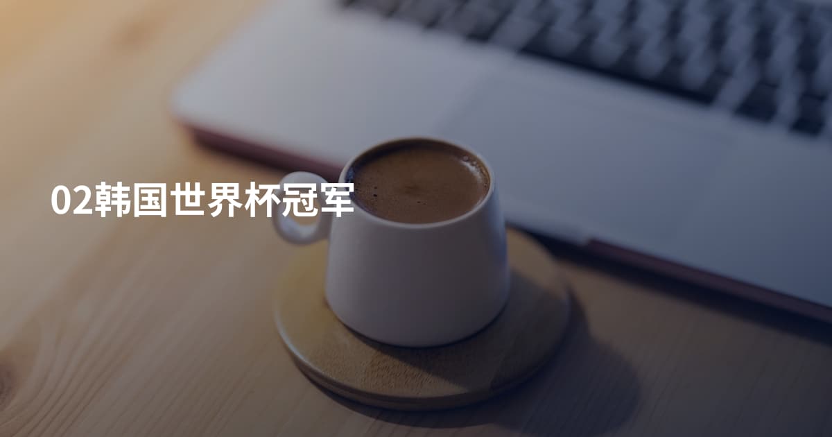 02韩国世界杯冠军