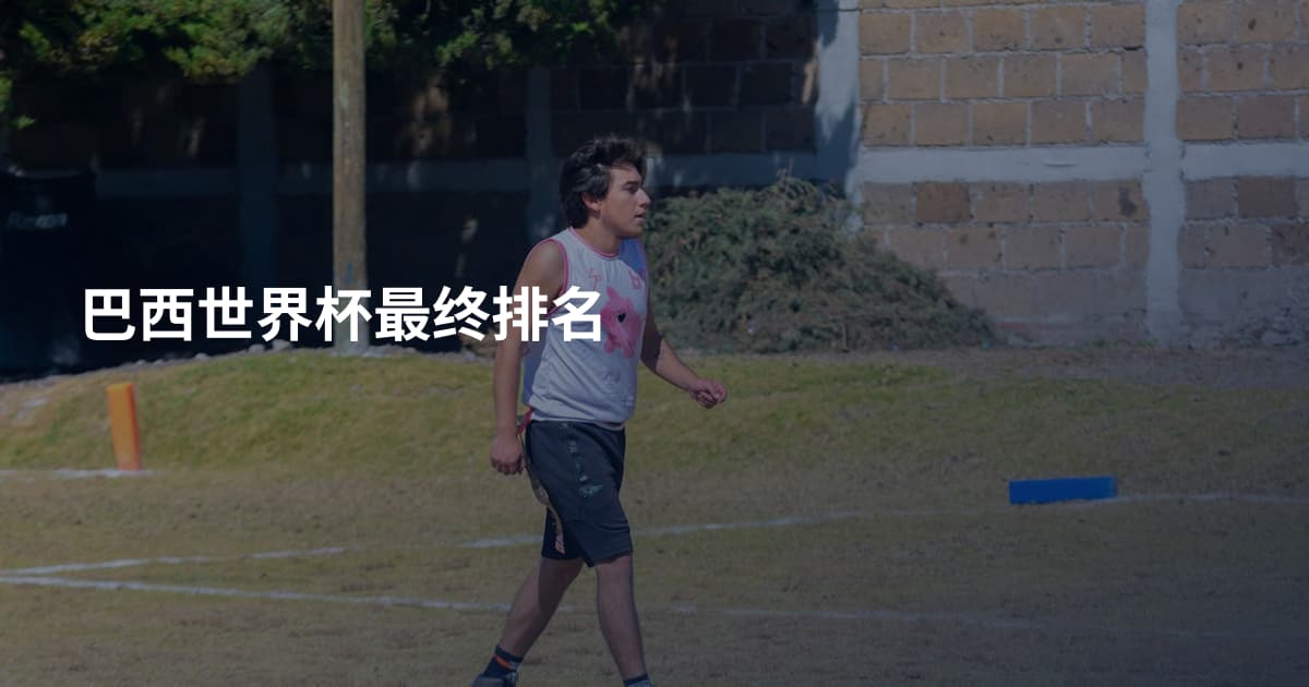 巴西世界杯最终排名