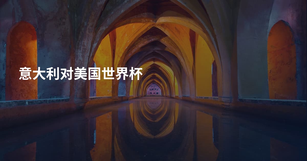 意大利对美国世界杯