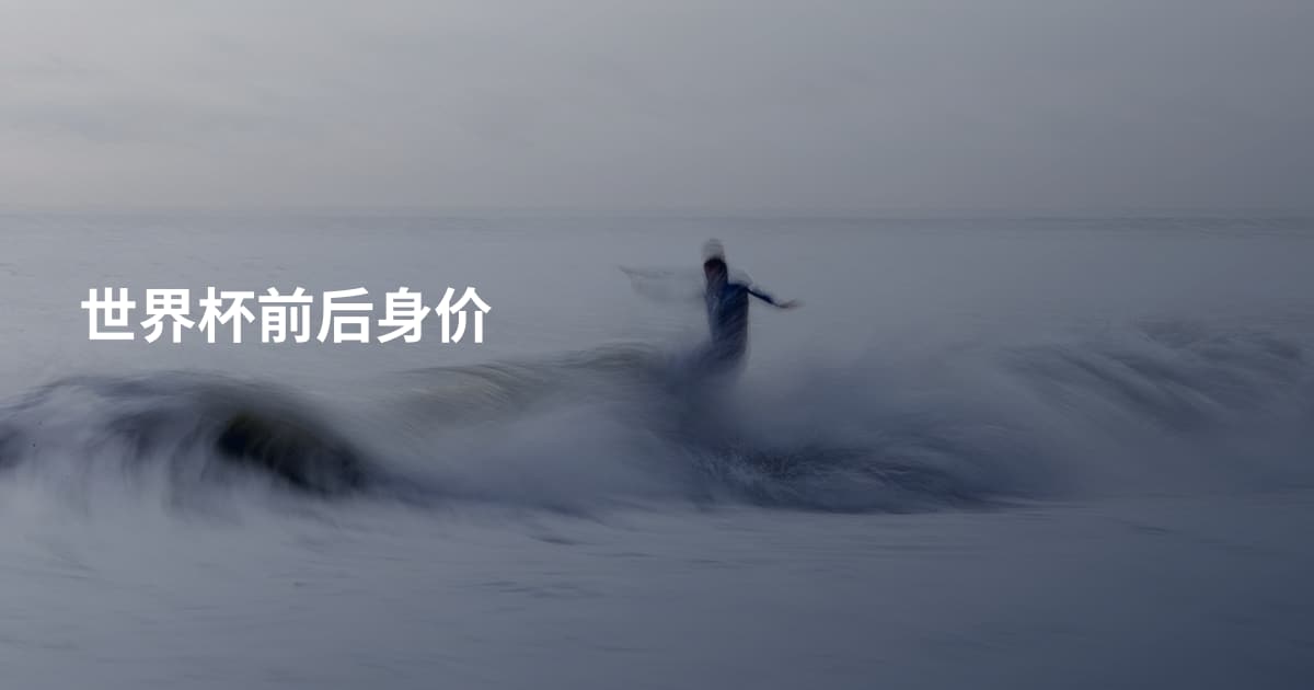 世界杯前后身价
