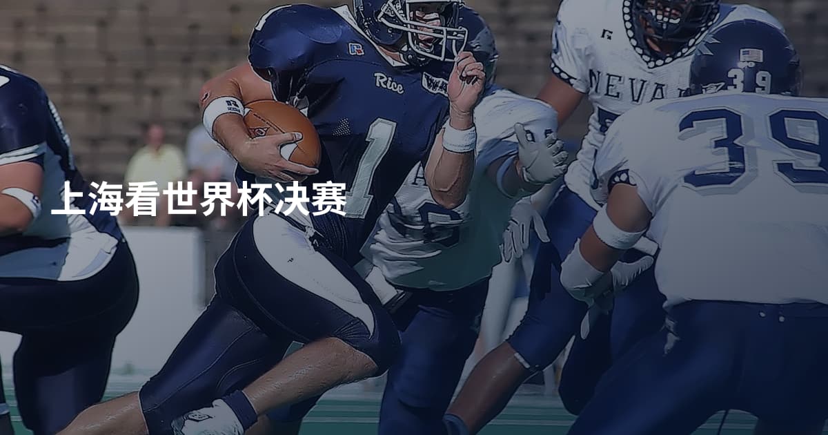 上海看世界杯决赛