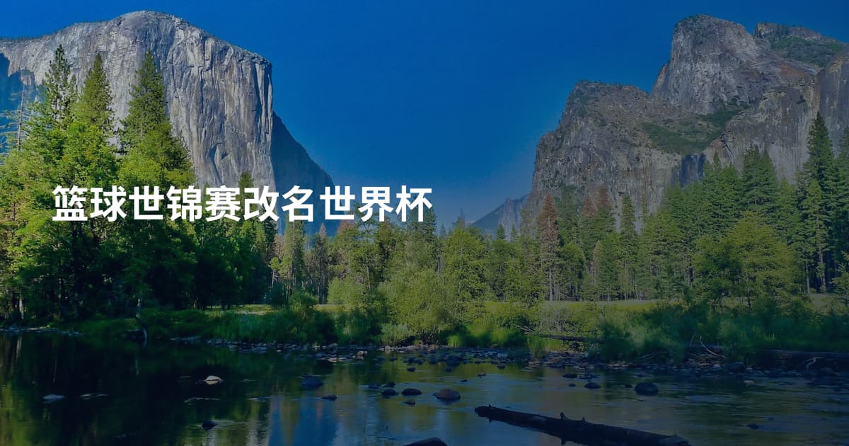 篮球世锦赛改名世界杯