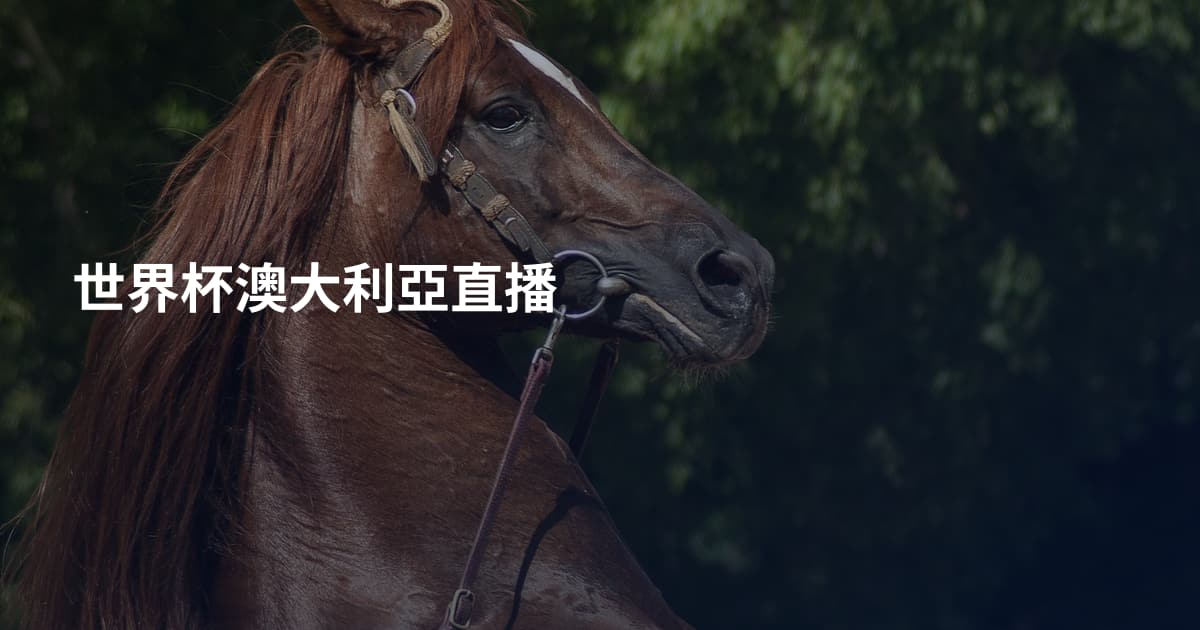 世界杯澳大利亞直播