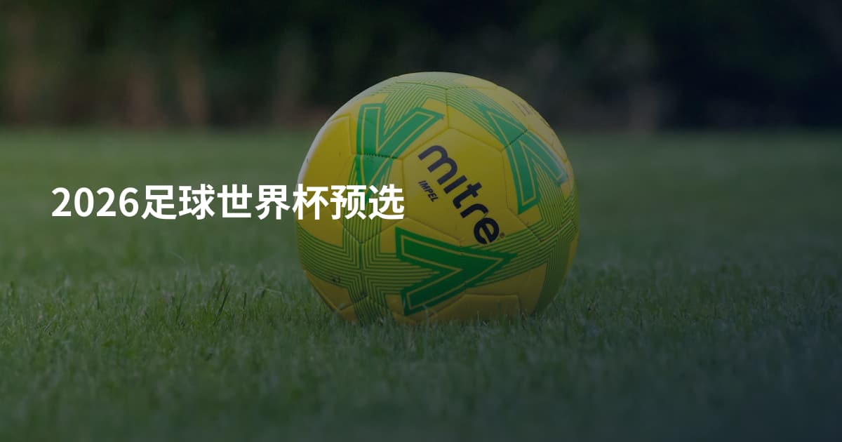2026足球世界杯预选