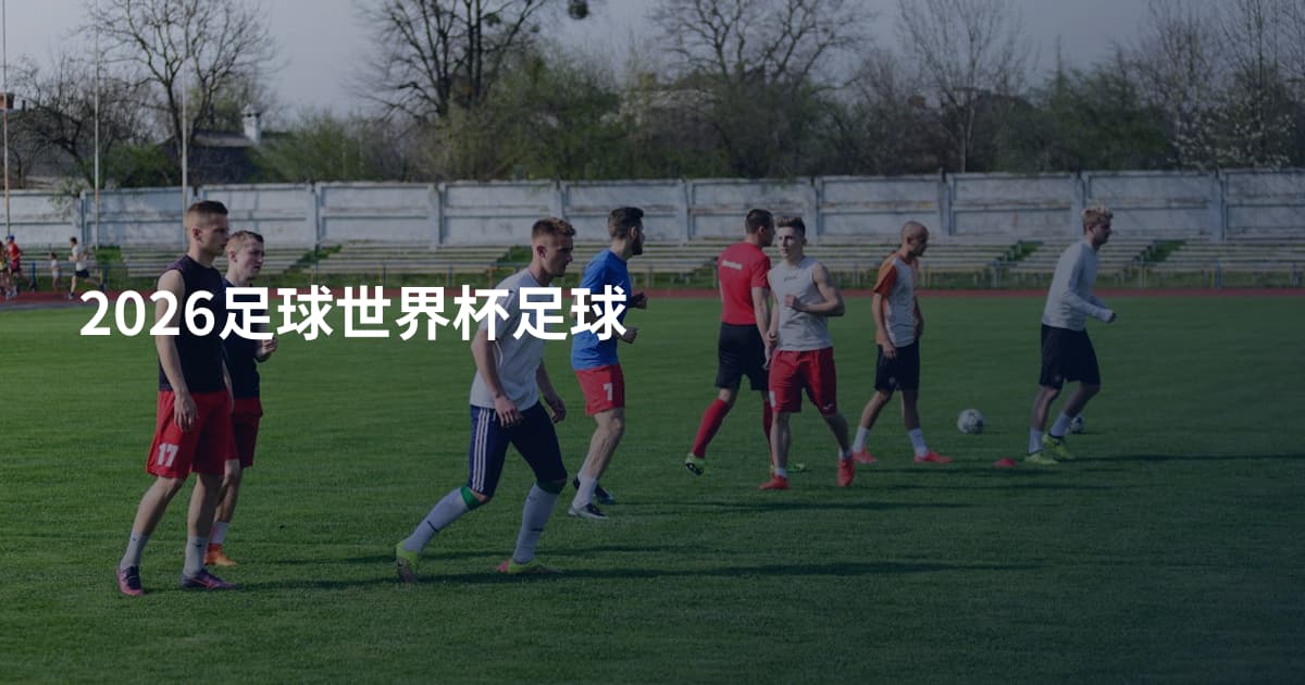 2026足球世界杯足球