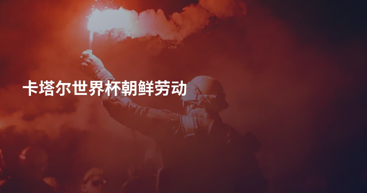 卡塔尔世界杯朝鲜劳动