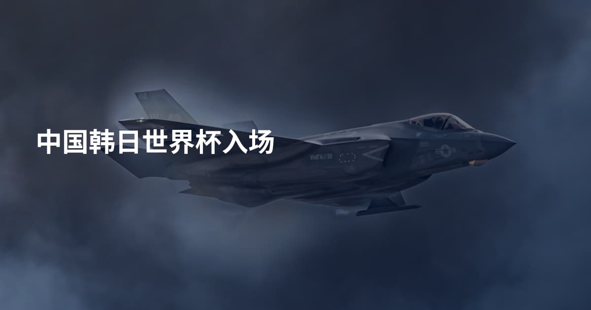中国韩日世界杯入场