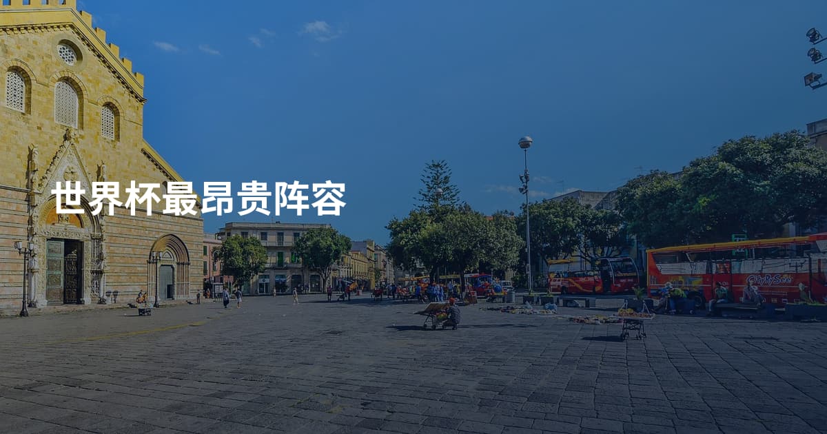 世界杯最昂贵阵容