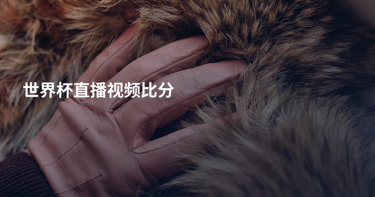 世界杯直播视频比分