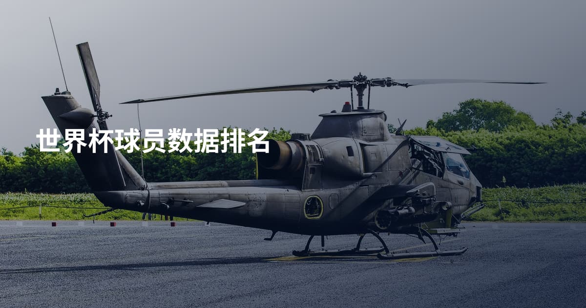 世界杯球员数据排名