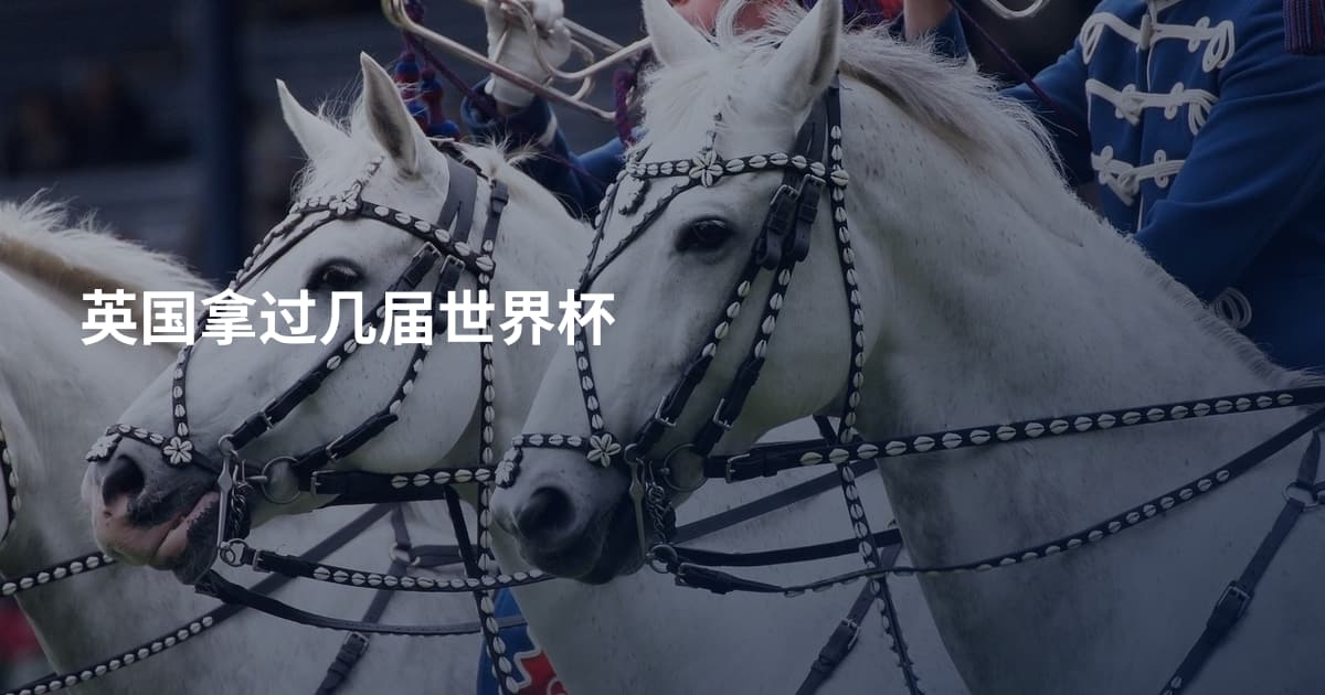 英国拿过几届世界杯