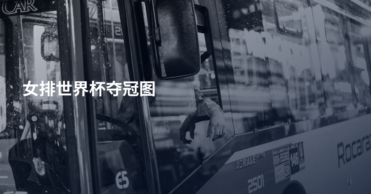 女排世界杯夺冠图