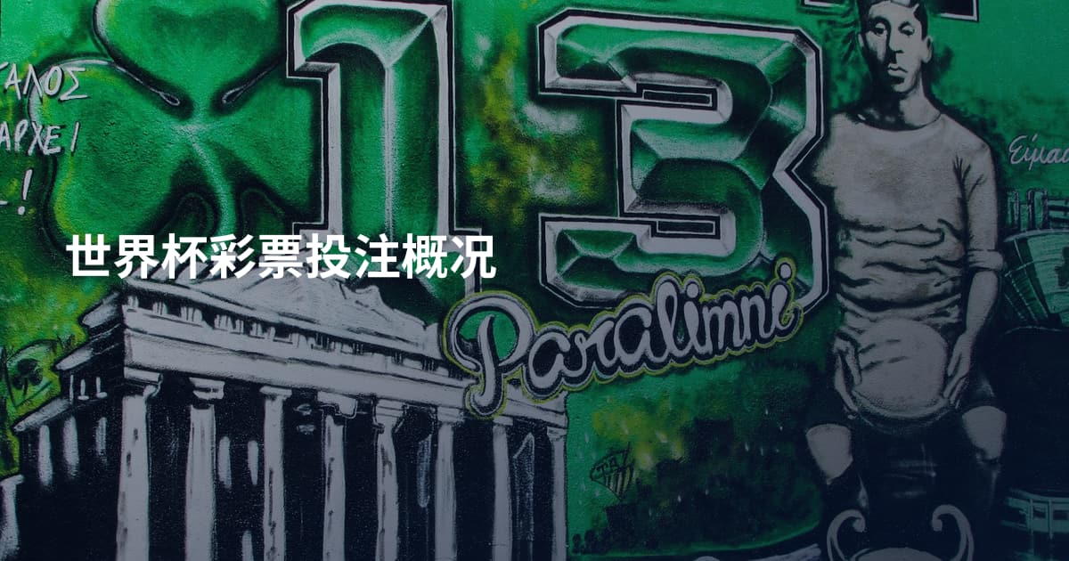 世界杯彩票投注概况