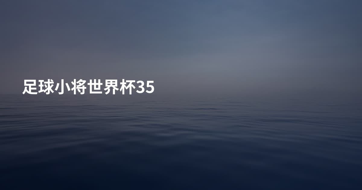 足球小将世界杯35