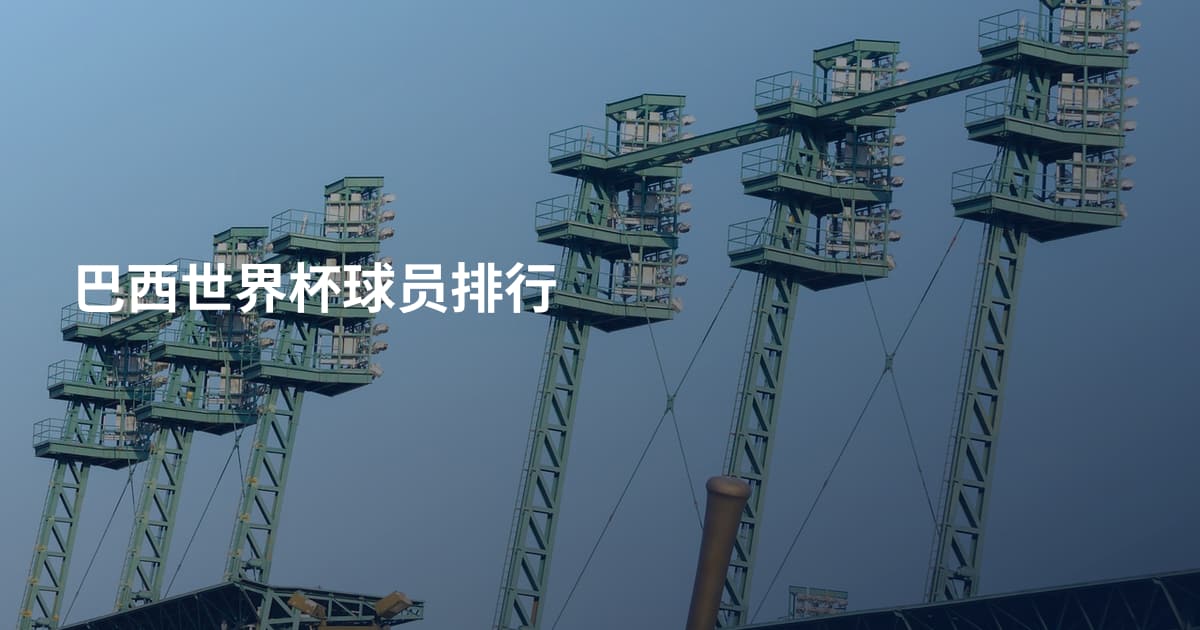 巴西世界杯球员排行