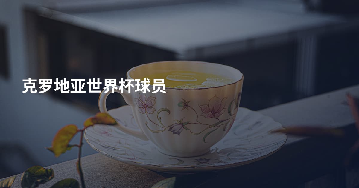 克罗地亚世界杯球员