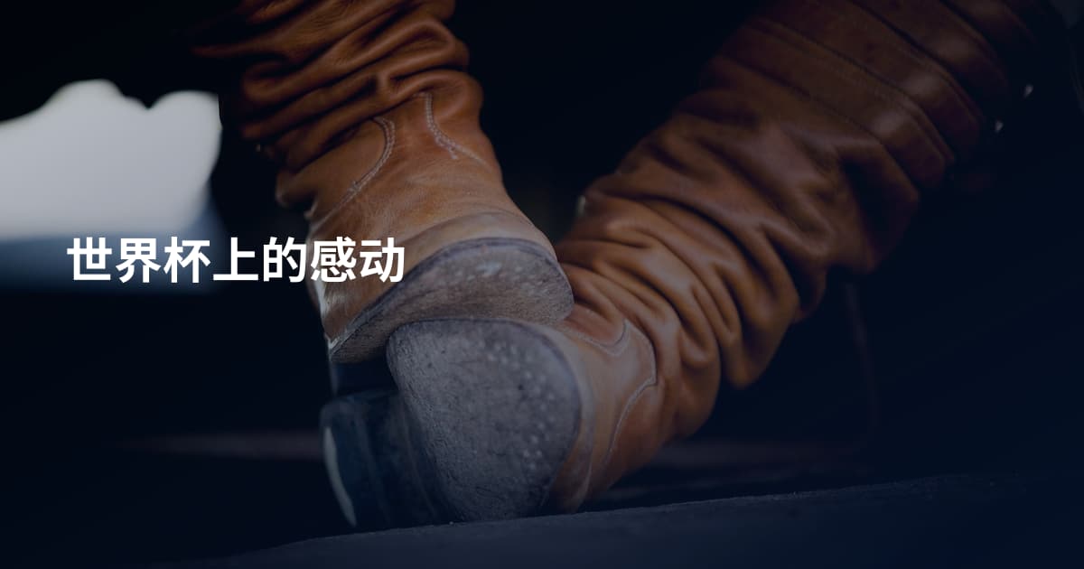 世界杯上的感动
