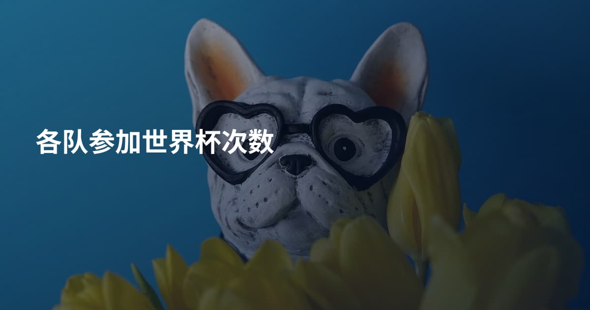 各队参加世界杯次数