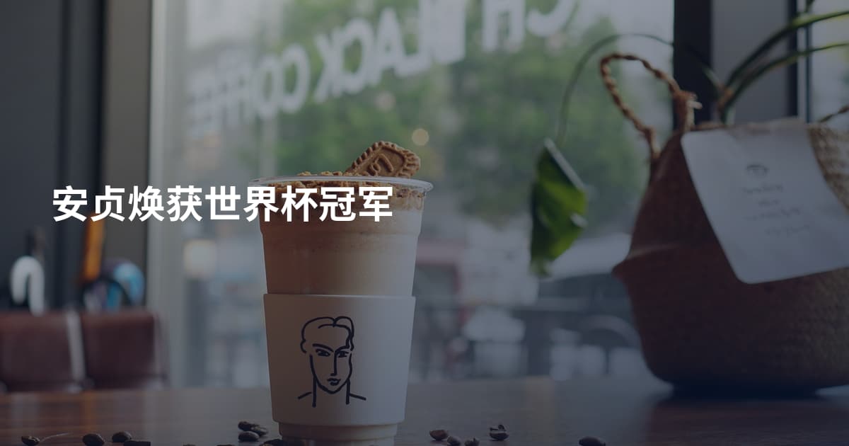 安贞焕获世界杯冠军