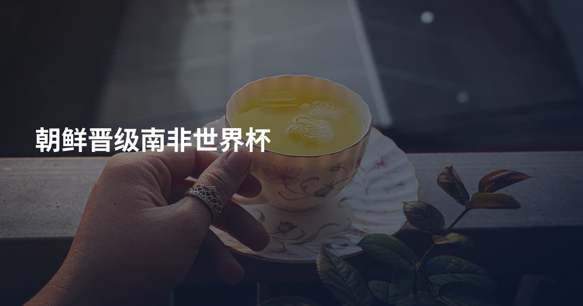 朝鲜晋级南非世界杯