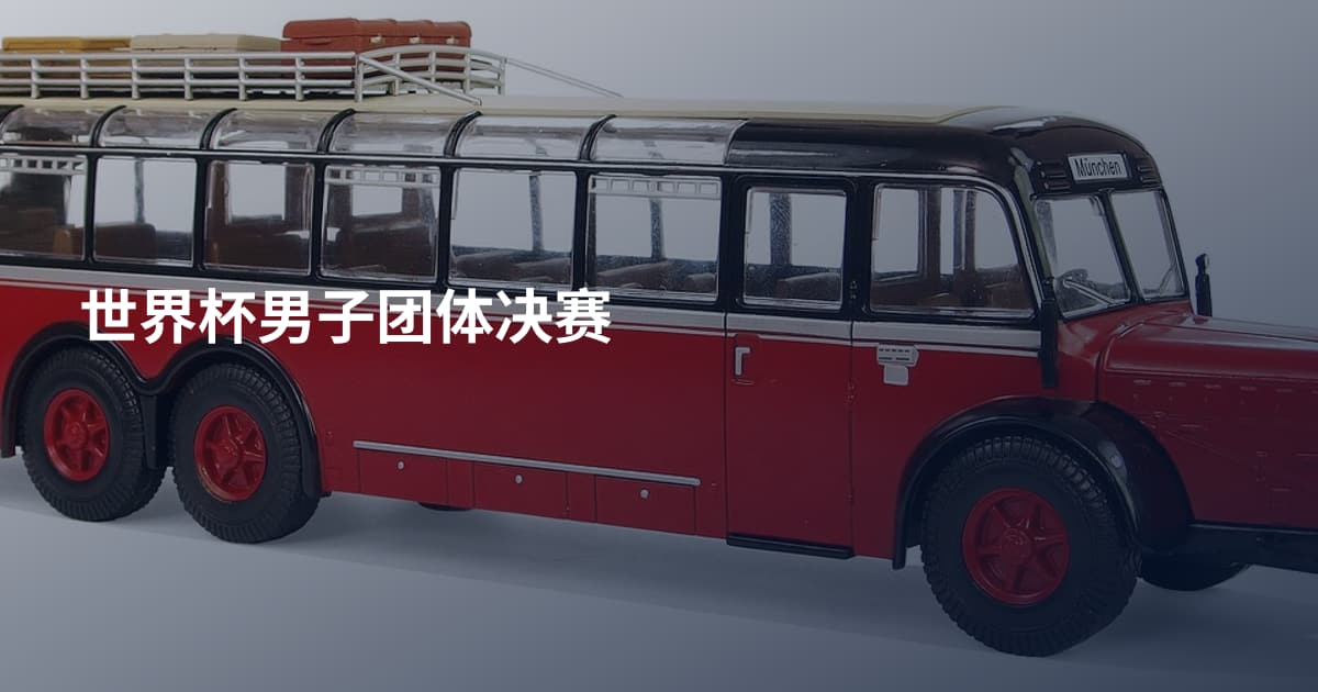 世界杯男子团体决赛