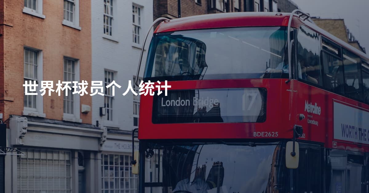 世界杯球员个人统计