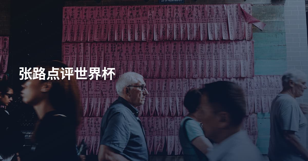 张路点评世界杯