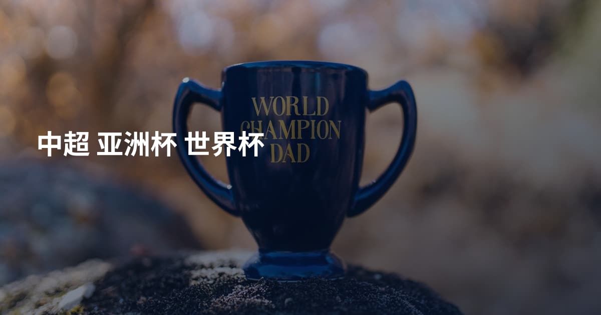 中超 亚洲杯 世界杯