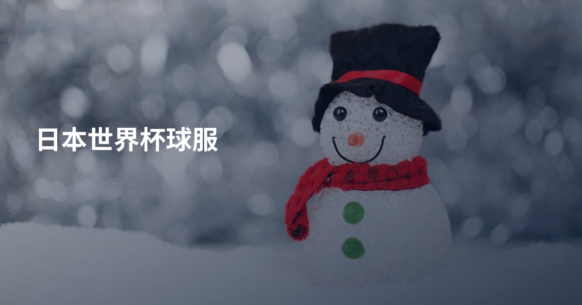 日本世界杯球服