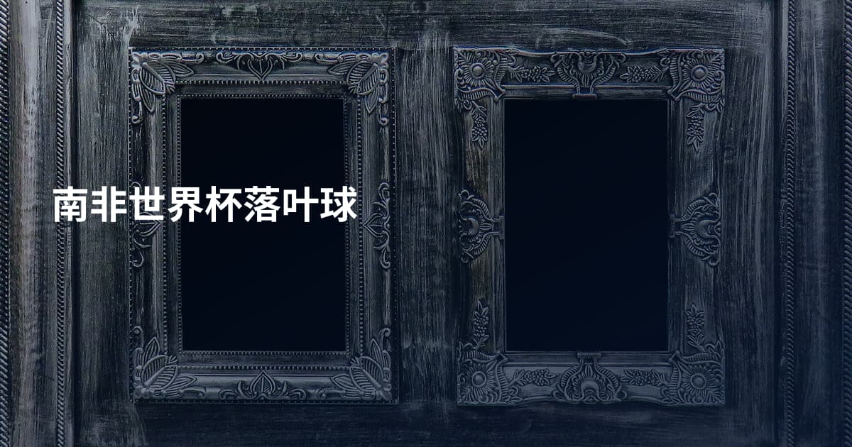 南非世界杯落叶球
