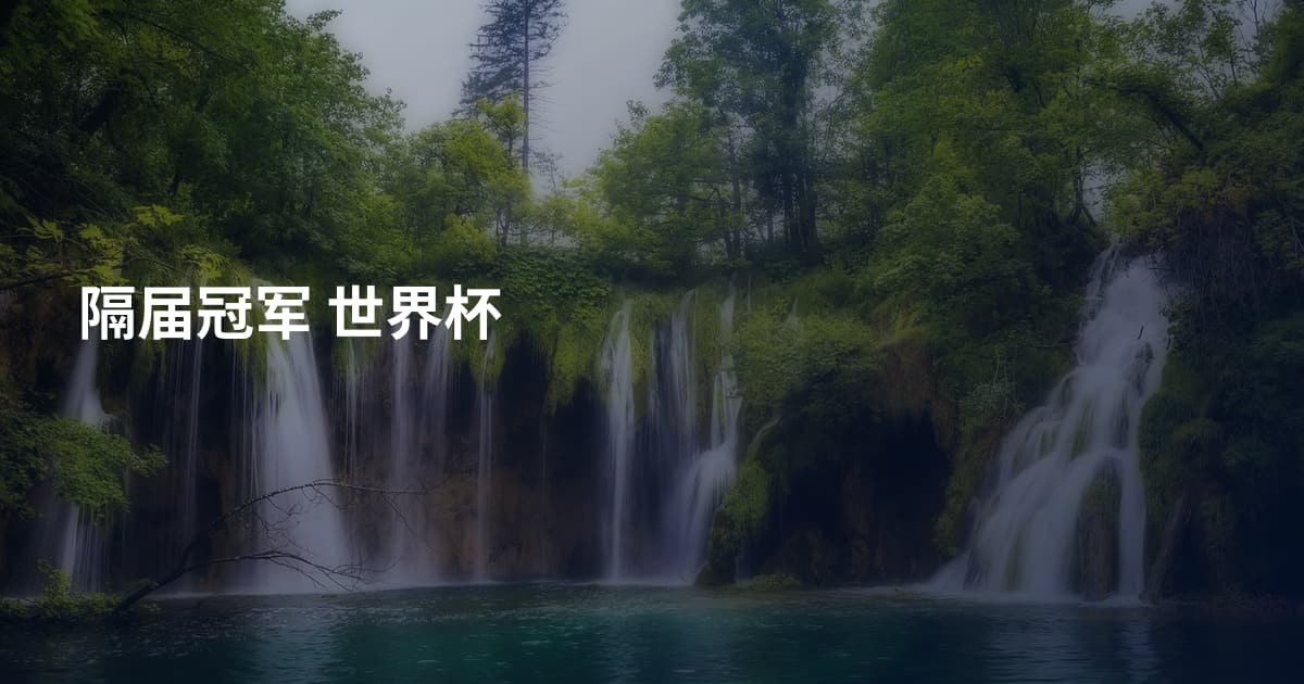 隔届冠军 世界杯