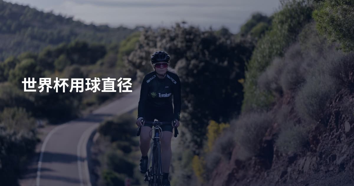 世界杯用球直径