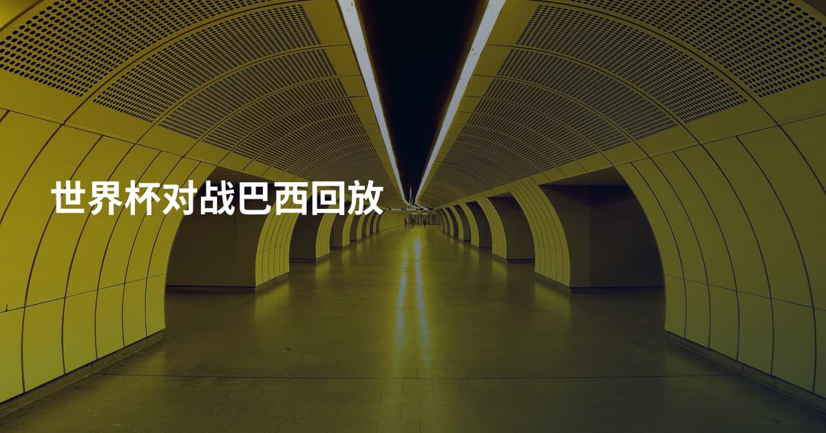 世界杯对战巴西回放