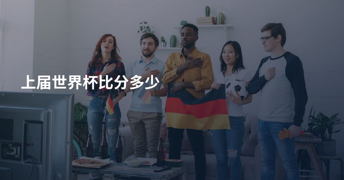 上届世界杯比分多少