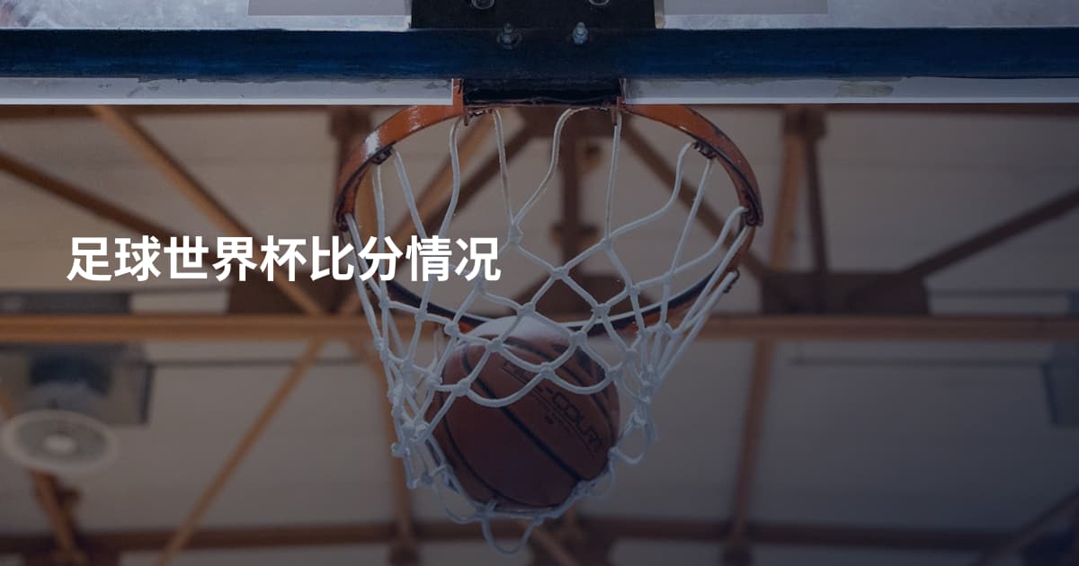 足球世界杯比分情况