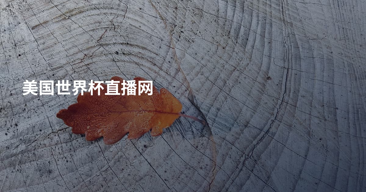 美国世界杯直播网