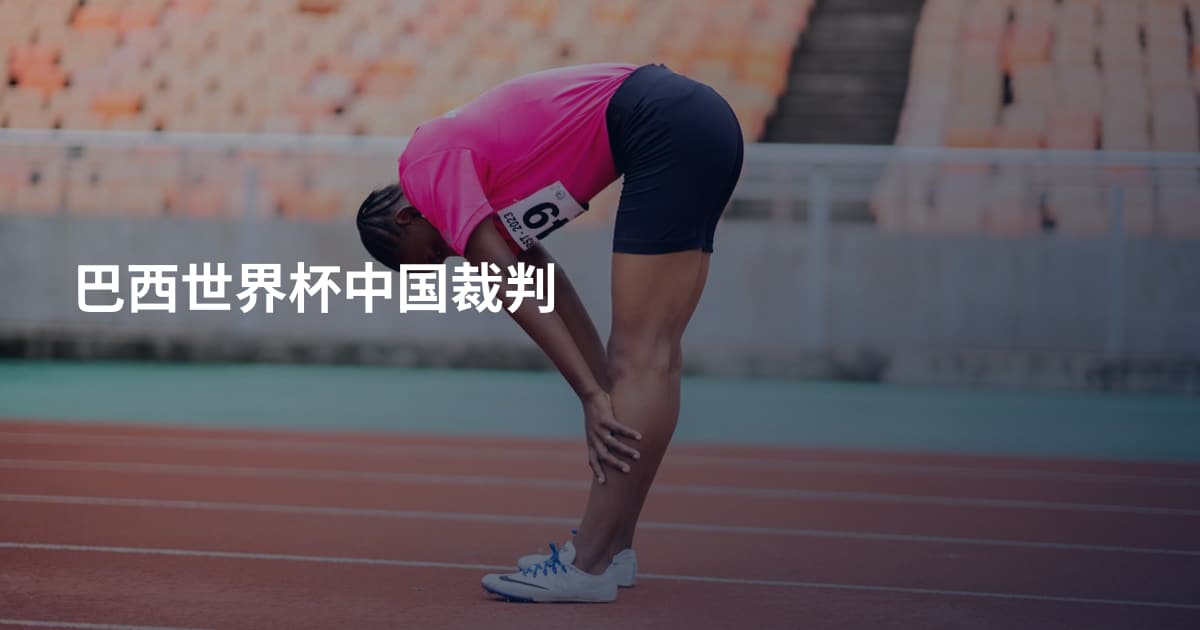 巴西世界杯中国裁判