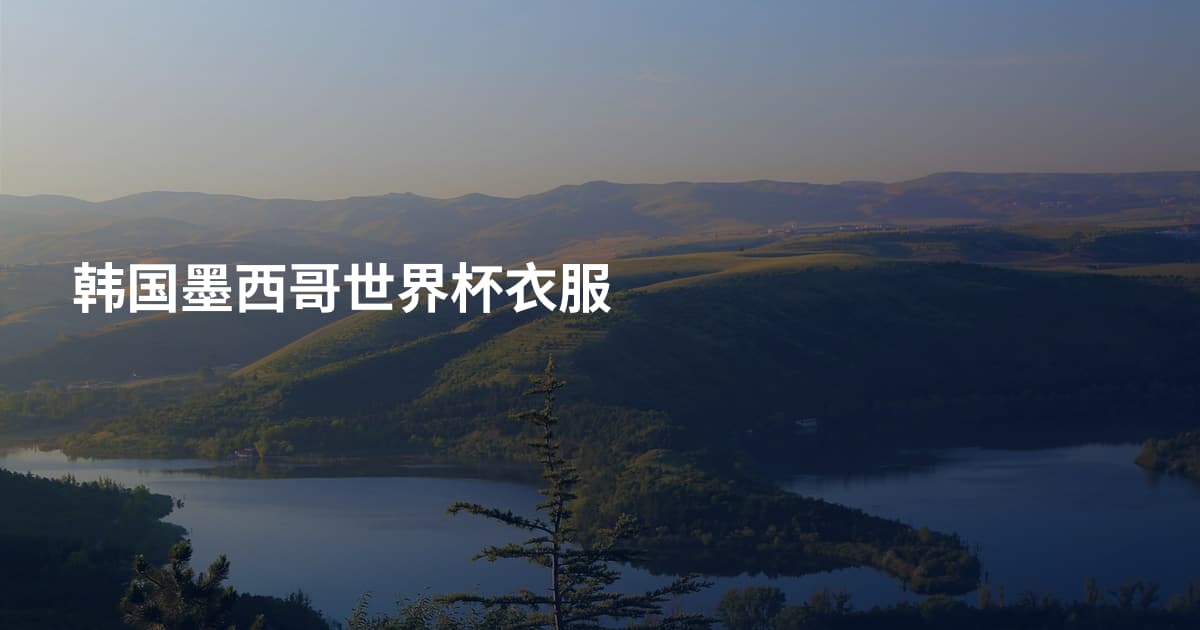 韩国墨西哥世界杯衣服
