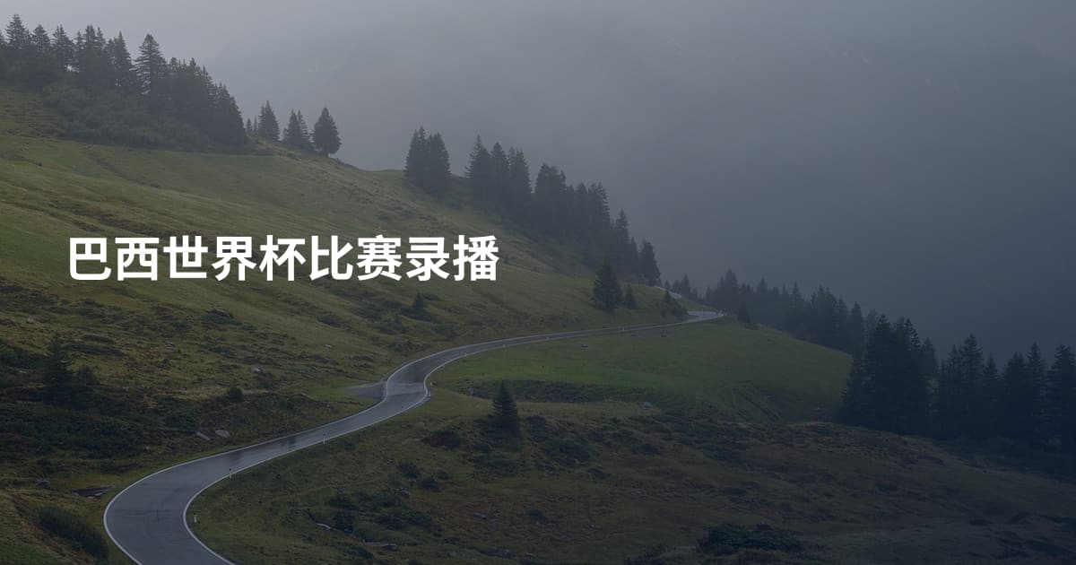巴西世界杯比赛录播
