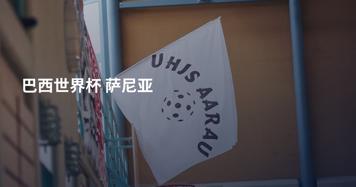 巴西世界杯 萨尼亚