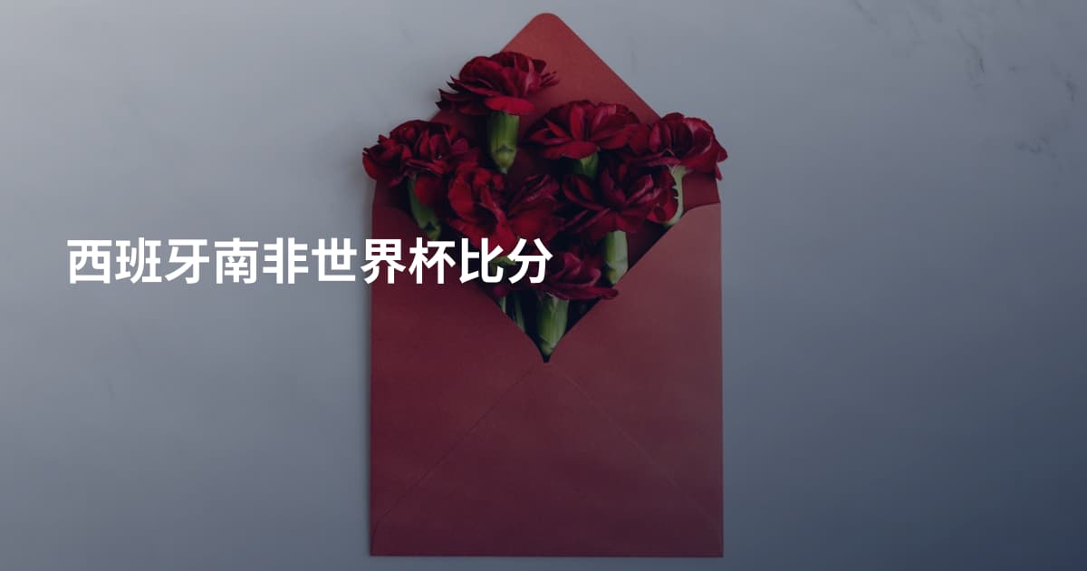西班牙南非世界杯比分