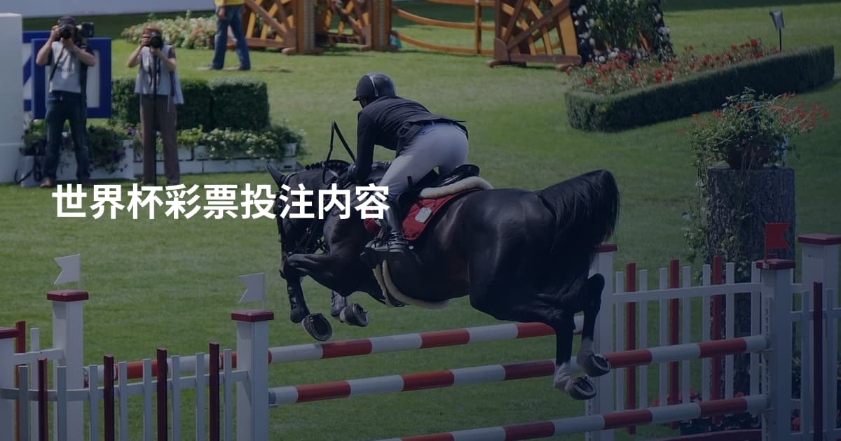 世界杯彩票投注内容