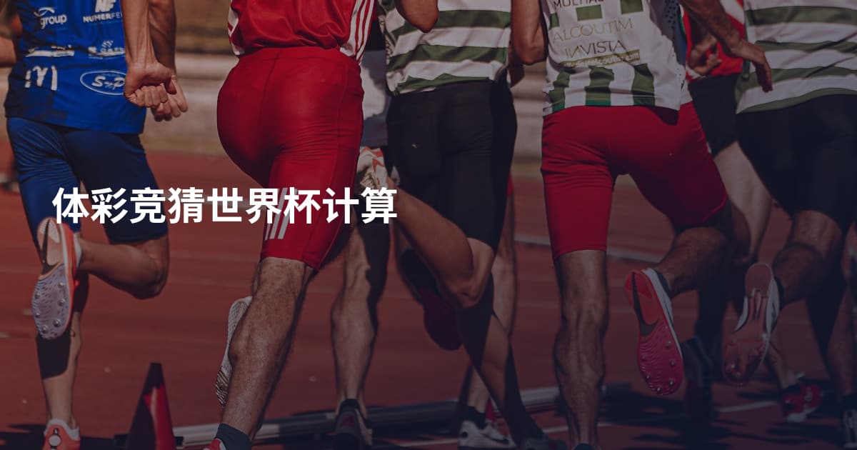 体彩竞猜世界杯计算