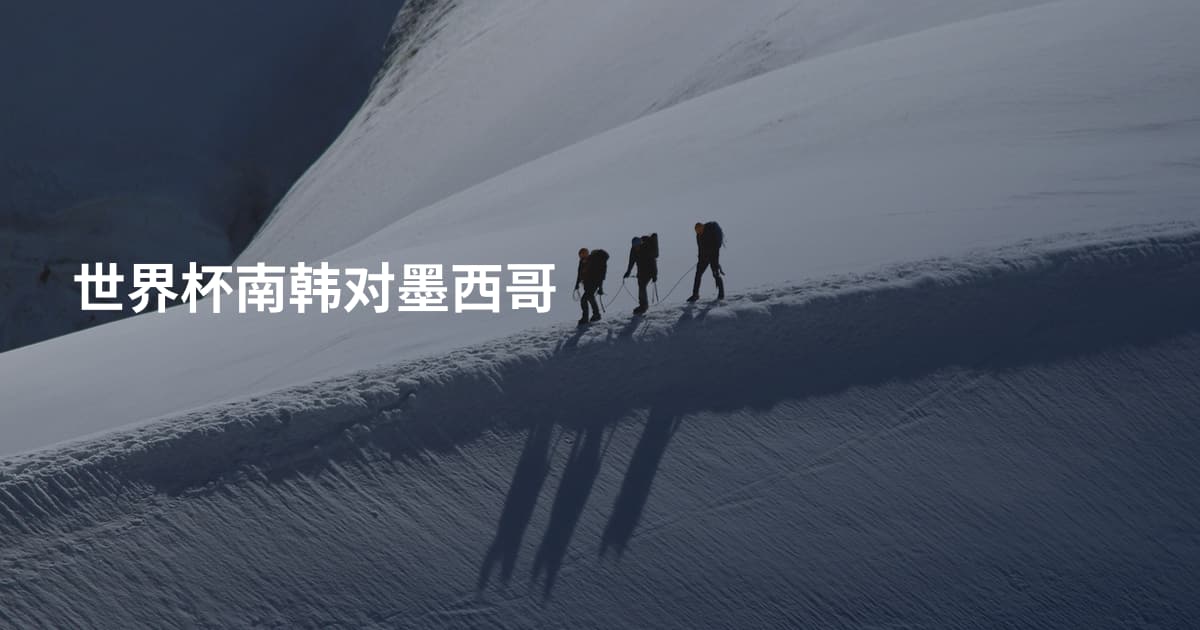 世界杯南韩对墨西哥