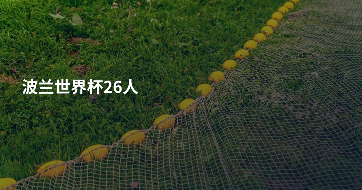 波兰世界杯26人