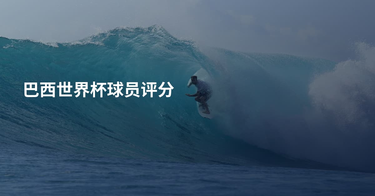 巴西世界杯球员评分
